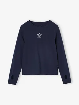 Vertbaudet Langarmshirt Sport mit Tennis-Motiv für Mädchen – Produktbild 1 von 1