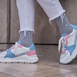 wysf. | what you stand for. wysf. | what you stand for. Socken, Piqué Strick mit Knopf, Bio-Baumwoll-Mix – Produktbild 1 von 1