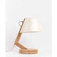 ALMUT von Wildheim ALMUT von Wildheim Moderne Tischlampe aus Eiche Lampenschirm aus Naturmaterialien – Produktbild 1 von 1