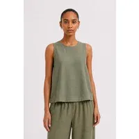 Movesgood Boxy Tencel-Leinen-Tank Top Modell: Nory – Produktbild 1 von 1
