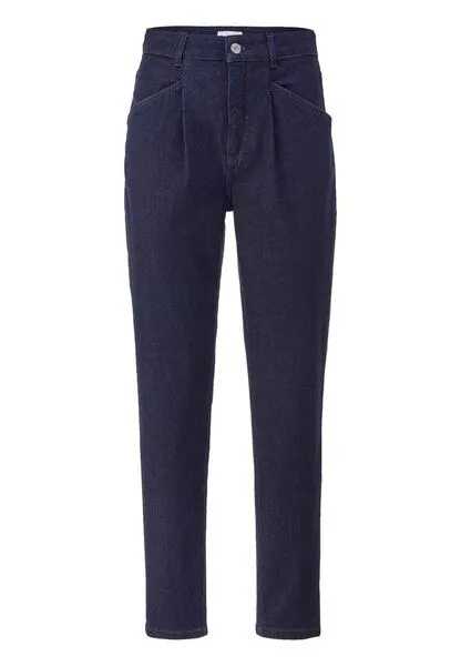 hessnatur hessnatur Jeans Barrel Leg BETTER RECYCLING aus wertvollem Bio-Denim, Pure blue, – Produktbild 3 von 4