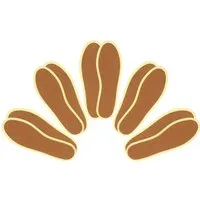Les Tôngs Les Tôngs Zimtsohle & Einlegesohle, 5er-Pack – Produktbild 1 von 1