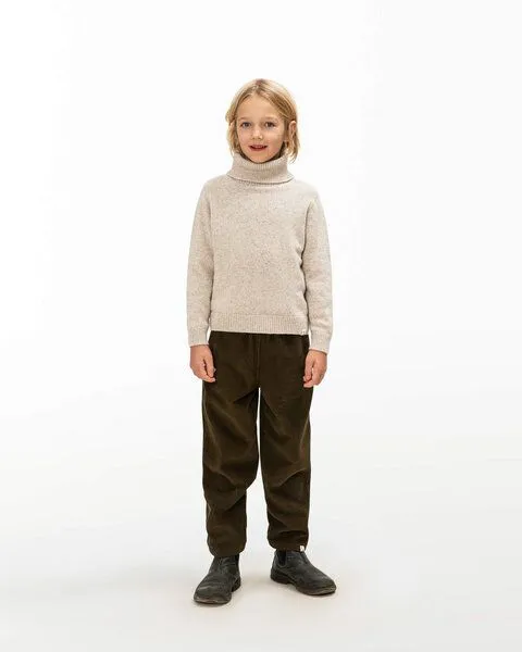 MATONA Matona Klassischer Rollkragenpullover für Kinder aus recycelter Wolle / Turtleneck Sweater, Konfetti, – Produktbild 2 von 4