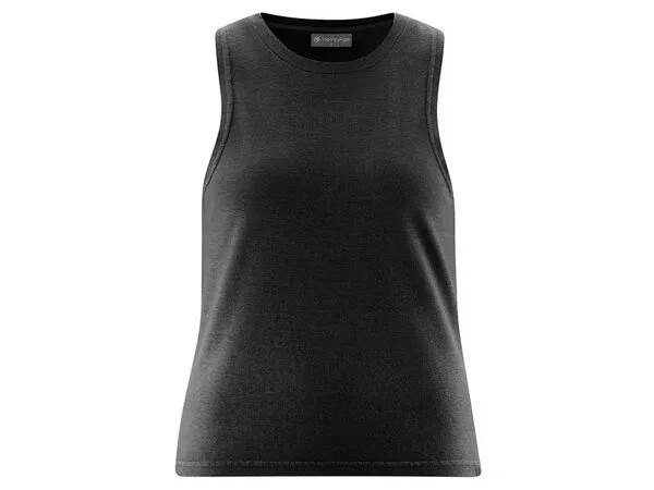 HempAge HempAge Crop Top Hanf/Biobaumwolle, Black(schwarz), – Produktbild 3 von 4