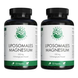 Green Naturals Green Naturals Magnesiumcitrat Liposomal Veg.kaps. – Produktbild 1 von 1
