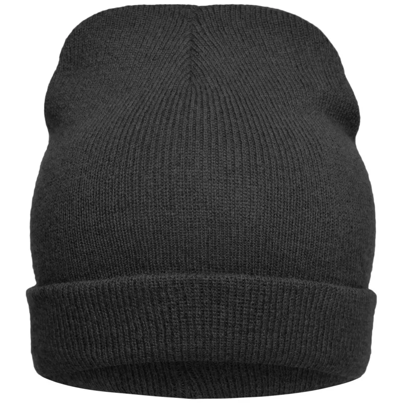 Myrtle Beach myrtle beach Sehr leichte Promotion Strickmütze mit Umschlag MB7112 Gr. one size grey-melange – Produktbild 1 von 1
