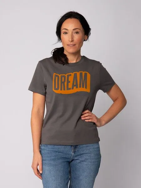 watapparel watapparel T-Shirt Frauen Dream, Anthracite, – Produktbild 1 von 3