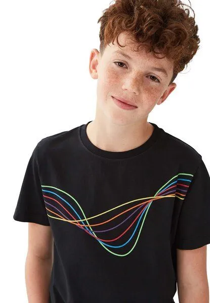 Band of Rascals Band of Rascals Frequency T-Shirt, Black, – Produktbild 6 von 7