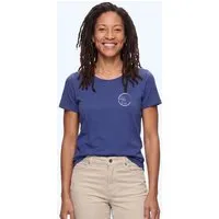 Life-Tree Life-Tree Organic Fairwear Shirt Women Basic | Rot/Blau – Produktbild 1 von 1