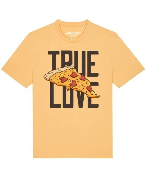 watapparel watapparel T-Shirt Unisex True Love, Nispero, – Produktbild 1 von 4