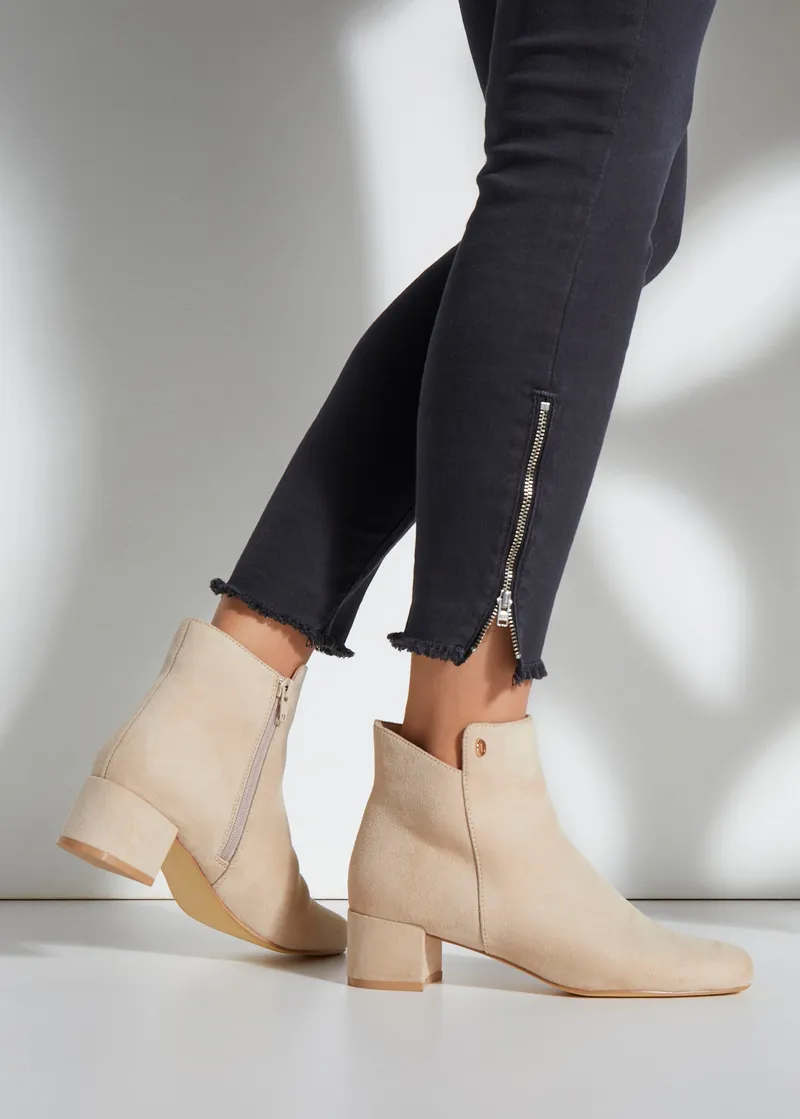 Lascana Stiefelette, Beige, – Produktbild 3 von 3
