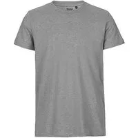 Neutral Neutral® Unisex T-Shirt Fitted Körpernah von Neutral Bio Baumwolle, Sports grey, – Produktbild 1 von 1