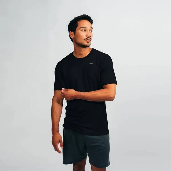 VIDAR Sport VIDAR Sport Herren Natural Performance Tee aus TENCEL Lyocell und SEACELL, Natural, – Produktbild 5 von 5