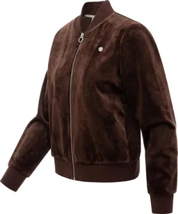 ragwear ragwear Sweatjacke Doron Embossed Kuschelige Alltagsjacke in Samt-Optik – Produktbild 1 von 1