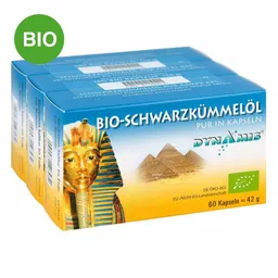 Dynamis Dynamis Ägyptisches Schwarzkümmelöl Bio PUR Kapseln – Produktbild 1 von 1