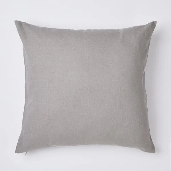 By Native By Native Kissenhülle 100% Leinen 50x50 cm, Grau, – Produktbild 1 von 3