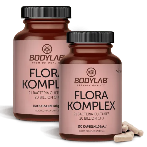 Bodylab24 2 x Flora Complex / Komplex (2 x 150 Kapseln) – Produktbild 1 von 1