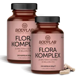 Bodylab24 2 x Flora Complex / Komplex (2 x 150 Kapseln) – Produktbild 1 von 1