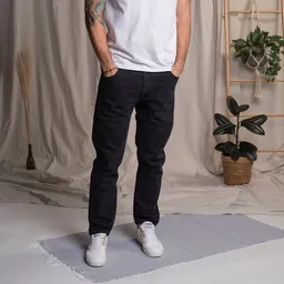 Vresh Clothing Vresh Clothing Valco - Regular Jeans aus Biobaumwoll-Mix – Produktbild 1 von 1