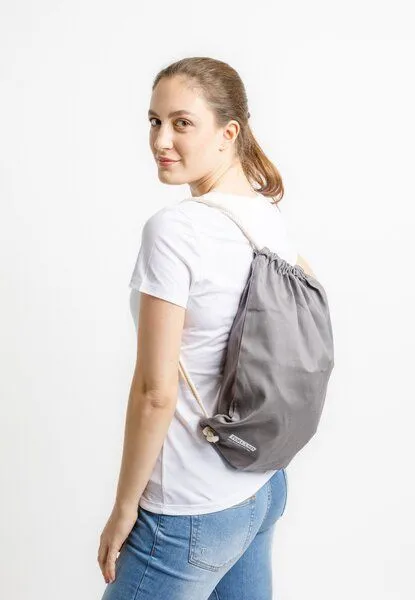 TORLAND TORLAND Gymsack GYAN, Grau (graphite), – Produktbild 2 von 3
