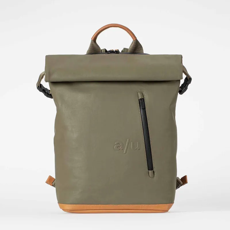 aunts & uncles aunts & uncles Japan Tokio Rolltop Rucksack mit 13" Notebookfach fallen rock, Green, – Produktbild 1 von 1