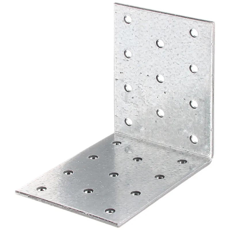 Alberts ALBERTS Lochplattenwinkel, sendzimirverzinkt, TxHxB 80x80x60x2,5 mm – Produktbild 1 von 1