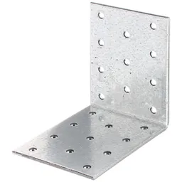 Alberts ALBERTS Lochplattenwinkel, sendzimirverzinkt, TxHxB 80x80x60x2,5 mm – Produktbild 1 von 1