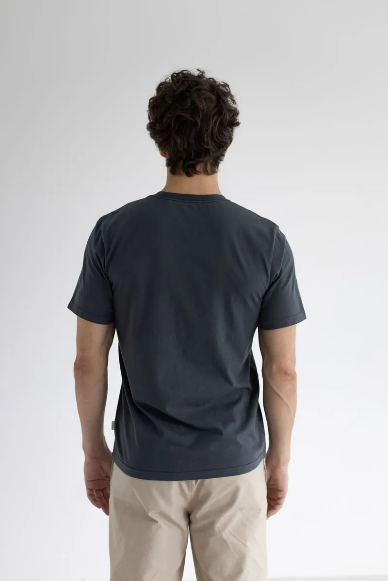 TWOTHIRDS TWOTHIRDS Herren vegan T-Shirt Offshore Dark Sand, Dunkelgrau, – Produktbild 1 von 2