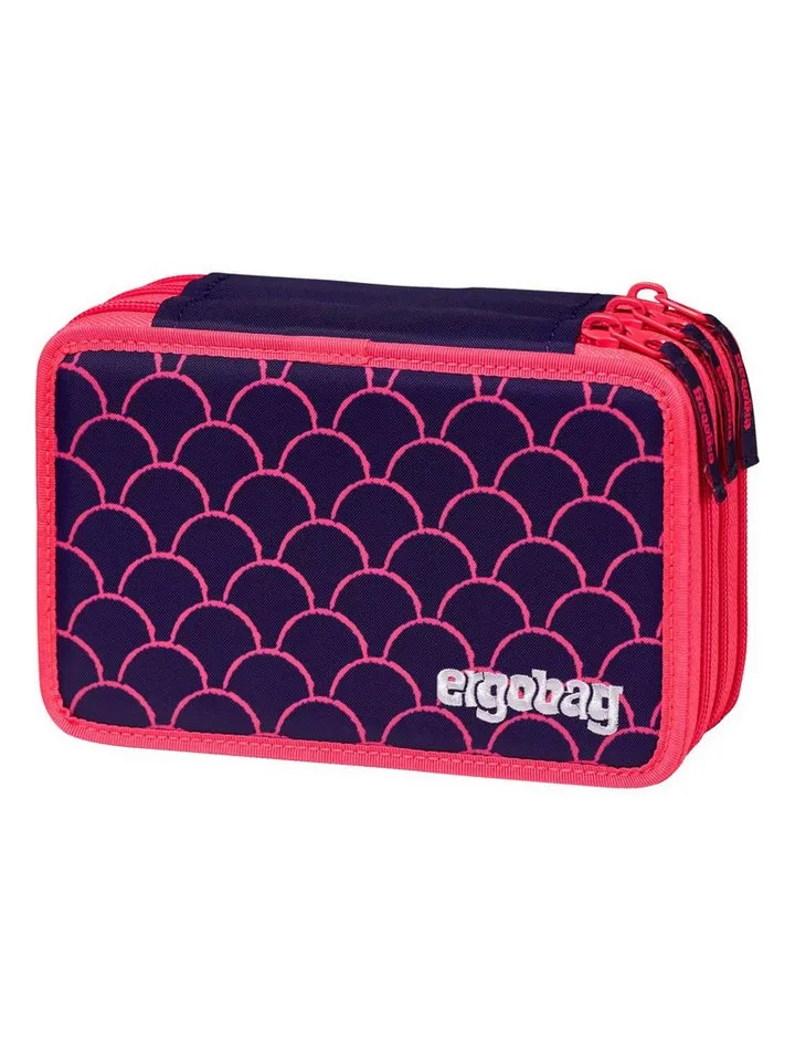 Ergobag Ergobag Federmäppchen Maxi Mäppchen, (1-tlg), mit Stiften befüllt, Lila, – Produktbild 4 von 8