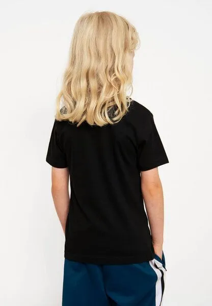 LOGOSH!RT LOGOSH!RT - Harry Potter - Hogwarts Logo (Weiß) - Bio T-Shirt - Kinder, Schwarz, – Produktbild 4 von 4