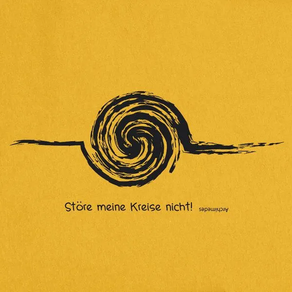 little kiwi little kiwi Herren T-Shirt, "Störe meine Kreise nicht", Yellow, – Produktbild 2 von 2