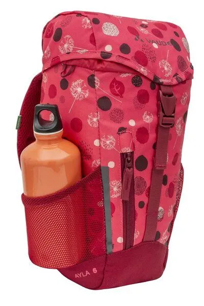 Vaude Vaude Ayla 6 Kinderrucksack, Bright pink/ cranberry, – Produktbild 3 von 3