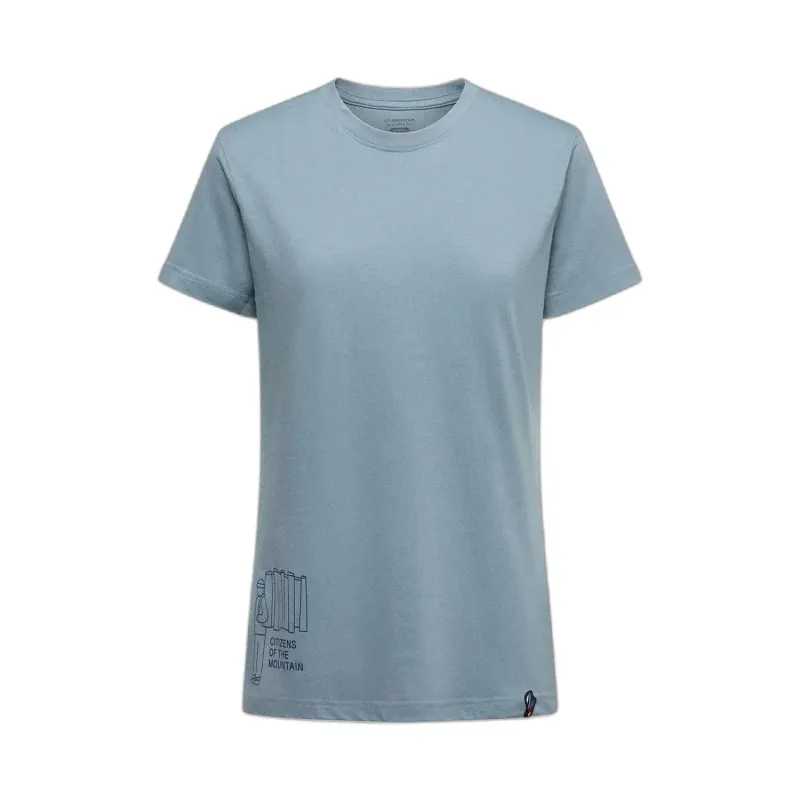 La Sportiva Damen T-Shirt La Sportiva Citizen of the Mountain, Bleu, – Produktbild 1 von 1
