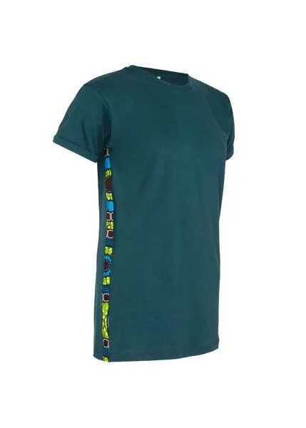Maishameanslife Maishameanslife Bio Kitenge Shirt - Men, Grün, – Produktbild 2 von 4