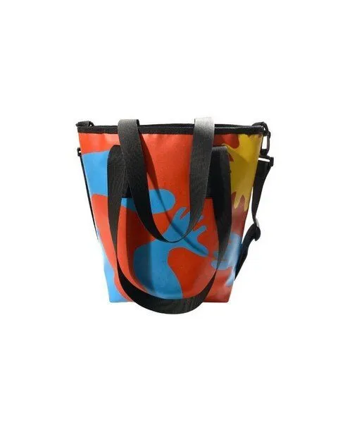 DEMANO DEMANO Tote Bag Hergestellt aus Recycelten Bannern Carmen, Rot, – Produktbild 2 von 4