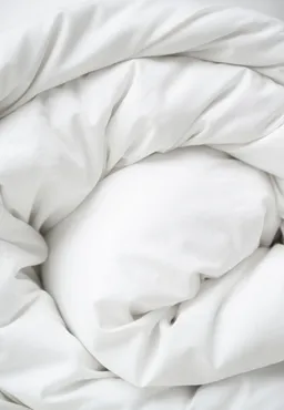 MELA MELA unisex vegan Bettwäscheset Bhanu Perkal Naturweiß – Produktbild 1 von 1