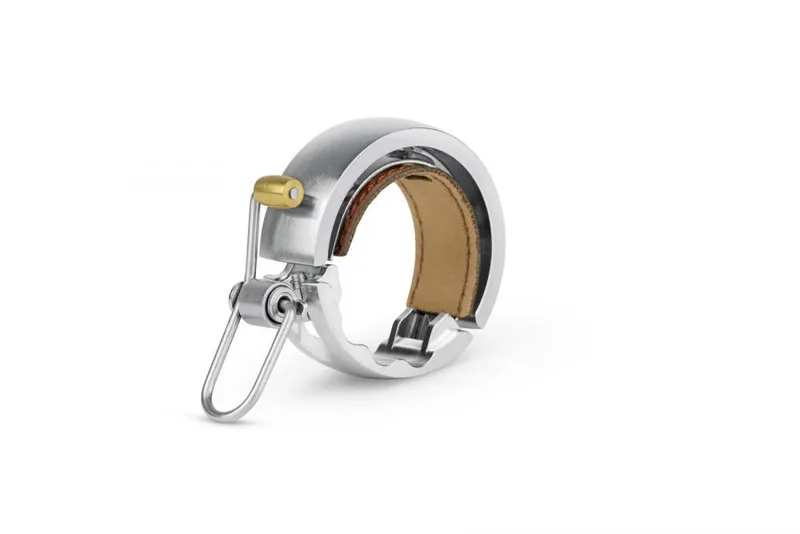 Knog Knog Fahrradklingel Oi Luxe groß 23.8 - 31.8mm silber – Produktbild 2 von 3
