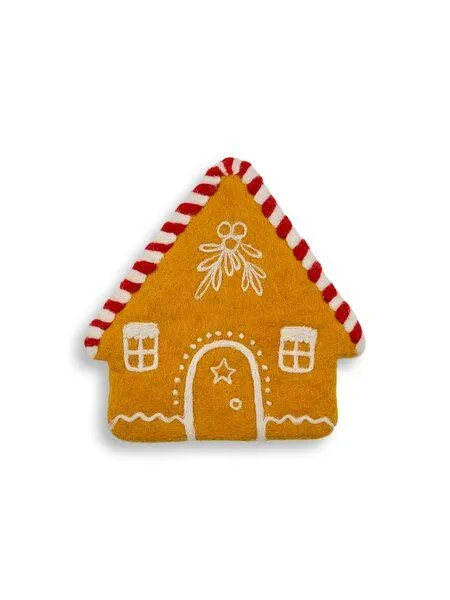 Frida Feeling Frida Feeling Untersetzer Lebkuchenhaus, Ocker, – Produktbild 1 von 2