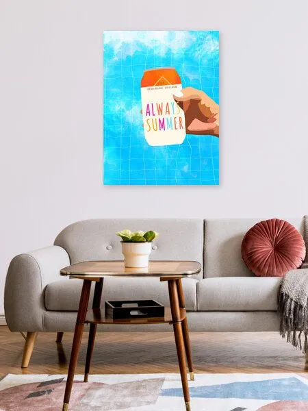 Photocircle Photocircle Poster / Leinwandbild - Always Summer – Produktbild 2 von 4