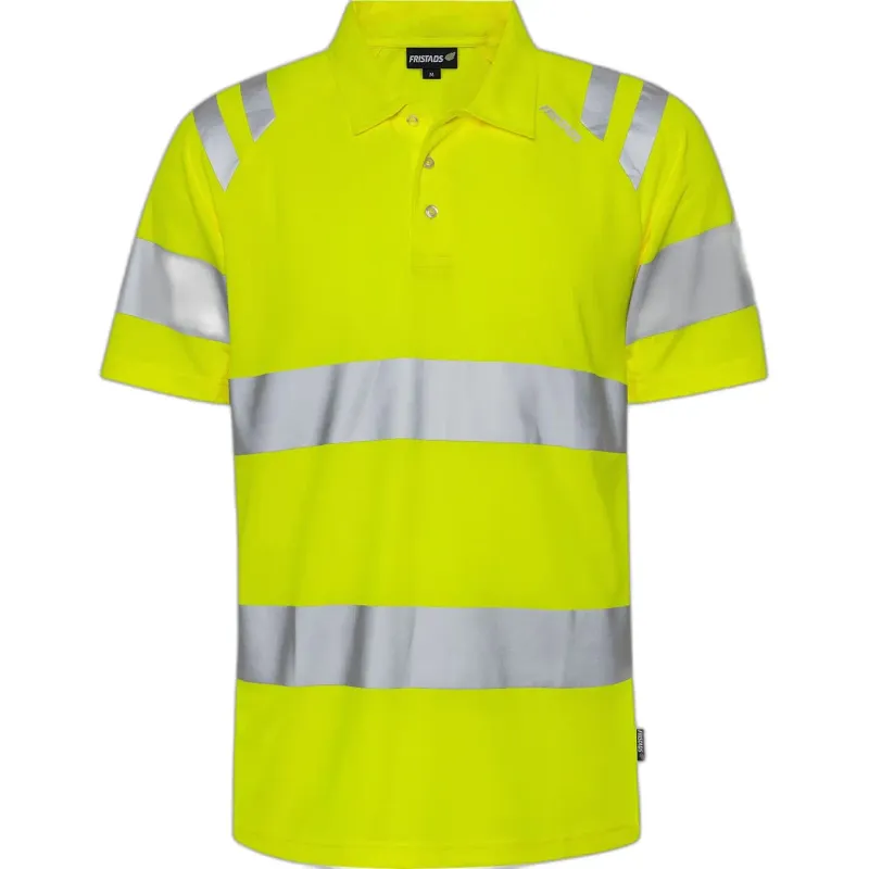 Fristads Sichtbares Polo Fristads Classe 3 7861 GPST, Gelb, – Produktbild 2 von 2