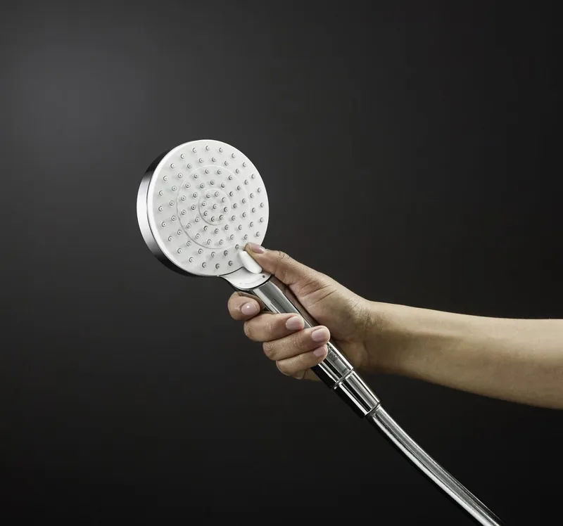 Grohe Grohe Handbrause Hansgrohe Handbrause 2 Strahlarten Crometta Vario, Silberfarben, – Produktbild 1 von 4