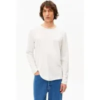 ARMEDANGELS ARMEDANGELS JAAMES BRUSHED Herren Longsleeve aus Bio-Baumwolle, White, – Produktbild 1 von 1