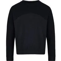 nice to meet me nice to meet me Unisex Sweatshirt, Deep black, – Produktbild 1 von 1