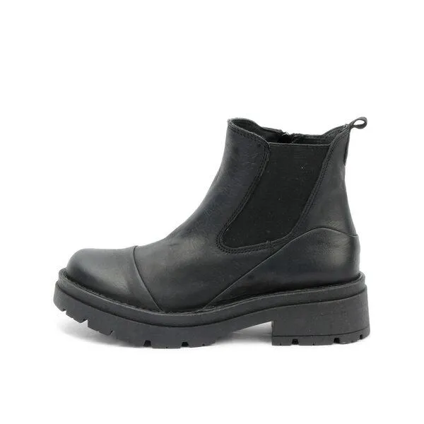 Grand Step Shoes Grand Step Shoes Edda Boots aus pflanzlich gegerbtem Leder, Schwarz, – Produktbild 2 von 4