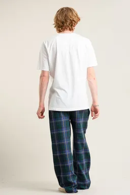 KOMODO KOMODO Herren vegan Pyjamahose Jim Jam Uhr Schwarz – Produktbild 1 von 1