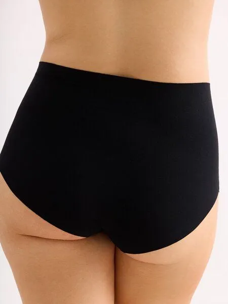 erlich textil erlich textil Light Touch High Waist Taillenslip aus Modal, Schwarz, – Produktbild 6 von 6
