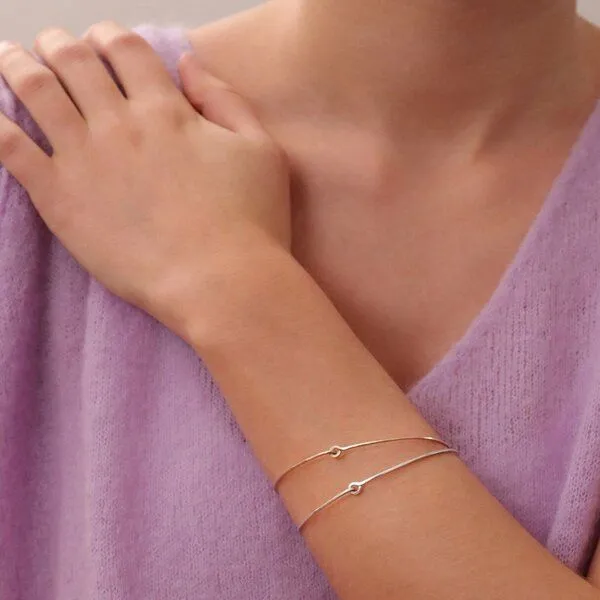 BELLYBIRD Jewellery BELLYBIRD Jewellery ARMREIF - gehämmerte Oberfläche, S/M/L, Goldfilled, – Produktbild 1 von 4