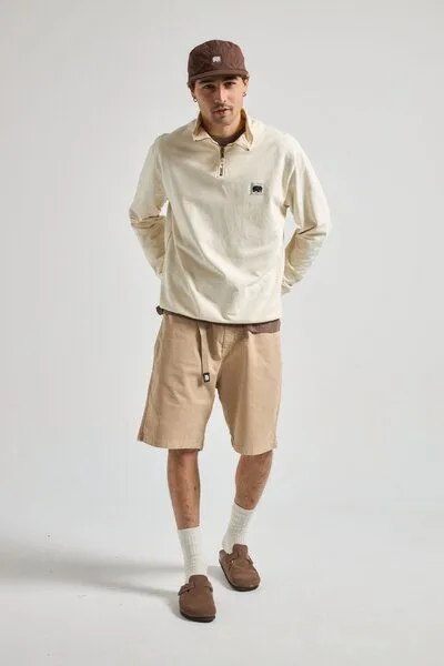 Trendsplant Trendsplant Ecodye Cotton Climber Shorts Sand, Beige, – Produktbild 3 von 4