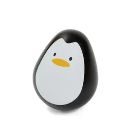 PlanToys PlanToys Wackelnder Pinguin Stehaufmännchen aus recyceltem Kautschukholz Durchmesser 6 cm, Höhe 7,5 cm – Produktbild 1 von 1