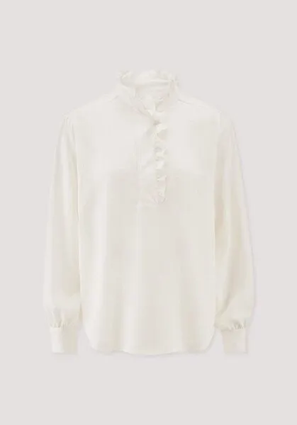hessnatur hessnatur Bluse Relaxed aus reiner TENCEL Lyocell, Naturweiss, – Produktbild 4 von 4